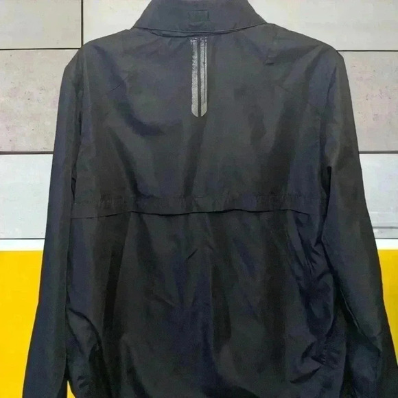 STARTER vintage jacket Full Zip Windbreaker Small Black Blue 100% Polyester - Picture 4 of 5